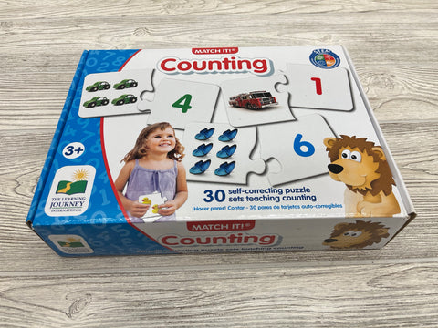 The Learning Journey Match It! Counting