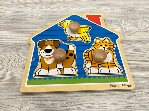 Melissa & Doug Jumbo Knob Puzzle
