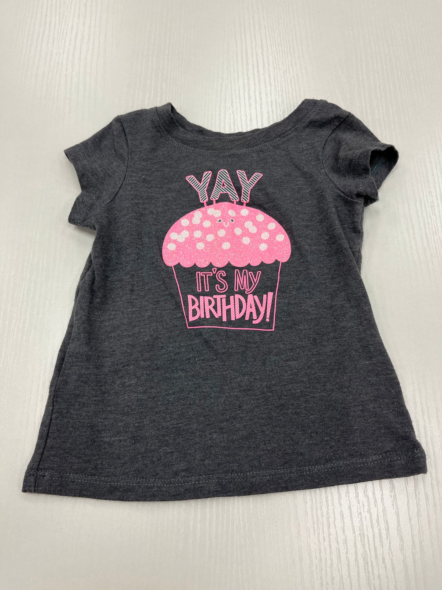 Cat & Jack “Yay It’s My Birthday” Short Sleeve Shirt