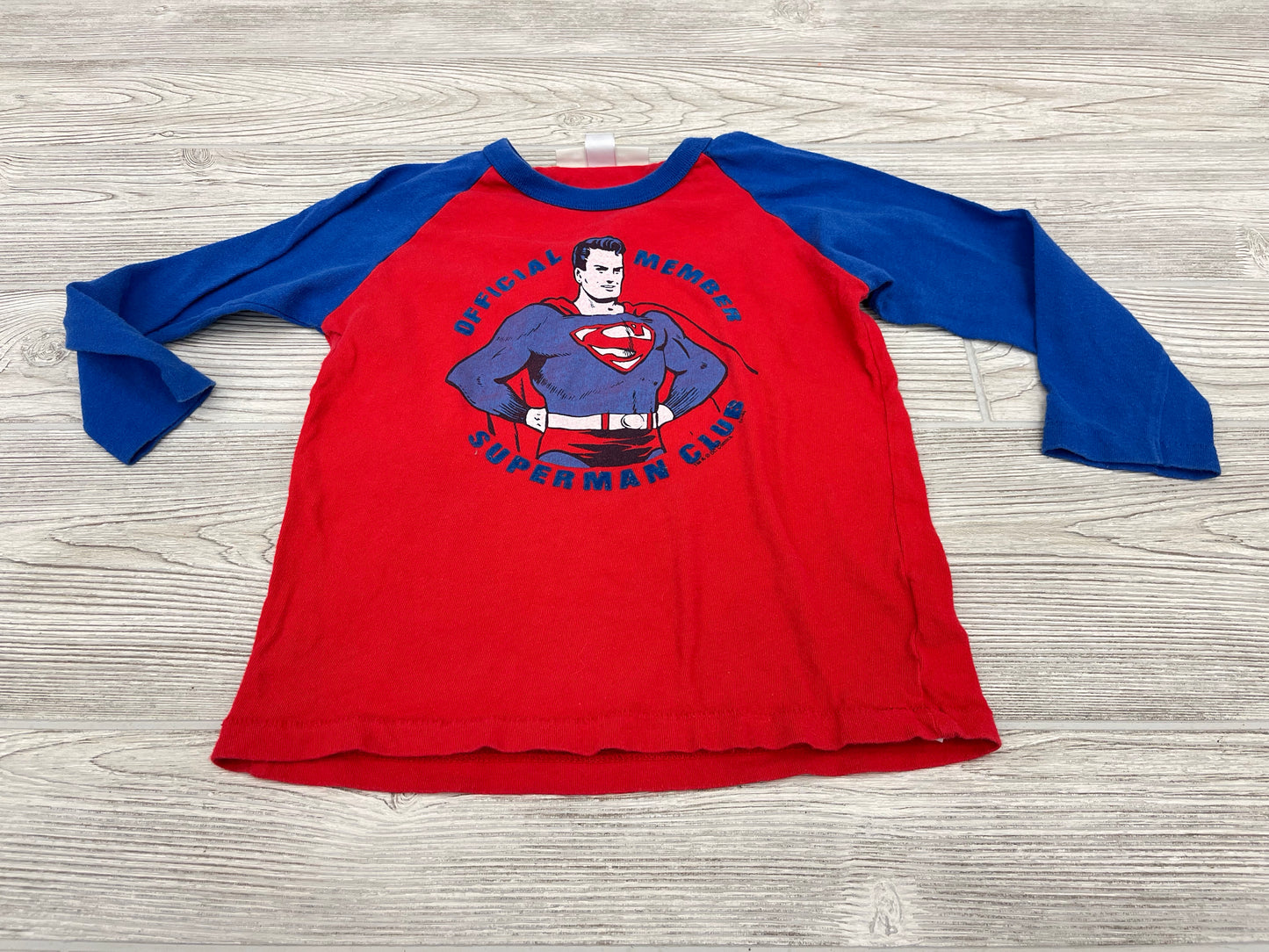 GAP+Junk Food “Official Member Superman Club” Long Sleeve Shirt