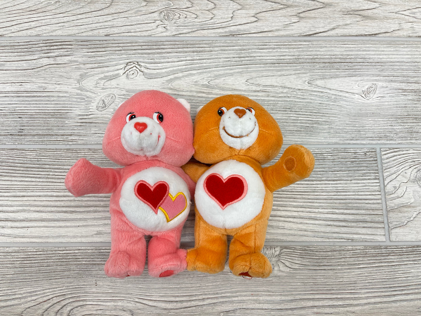 Care Bears Cuddle Pairs Love-A-Lot and Tenderheart