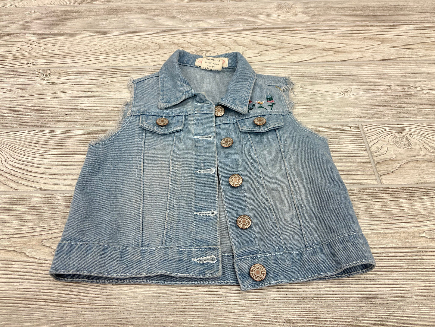Soho Blue Denim Vest