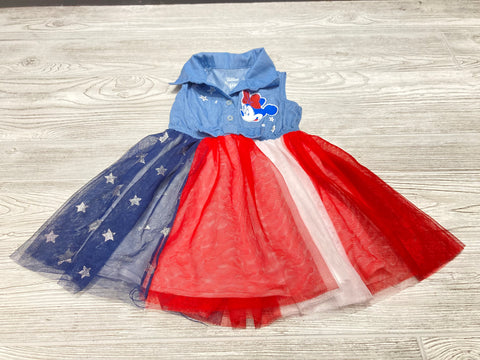 Disney Junior Minnie Patriotic Dress