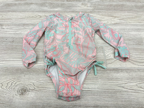 Cat & Jack One Piece Rashguard Swimsuit