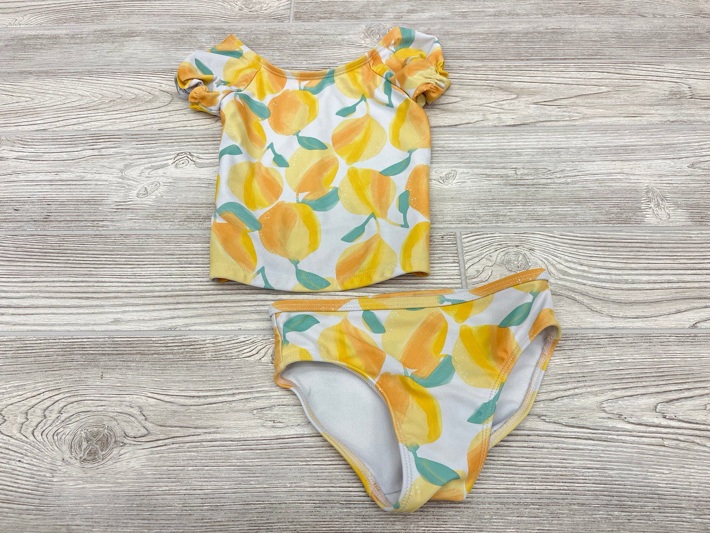 Carter’s Lemon Print Two Piece Swimsuit