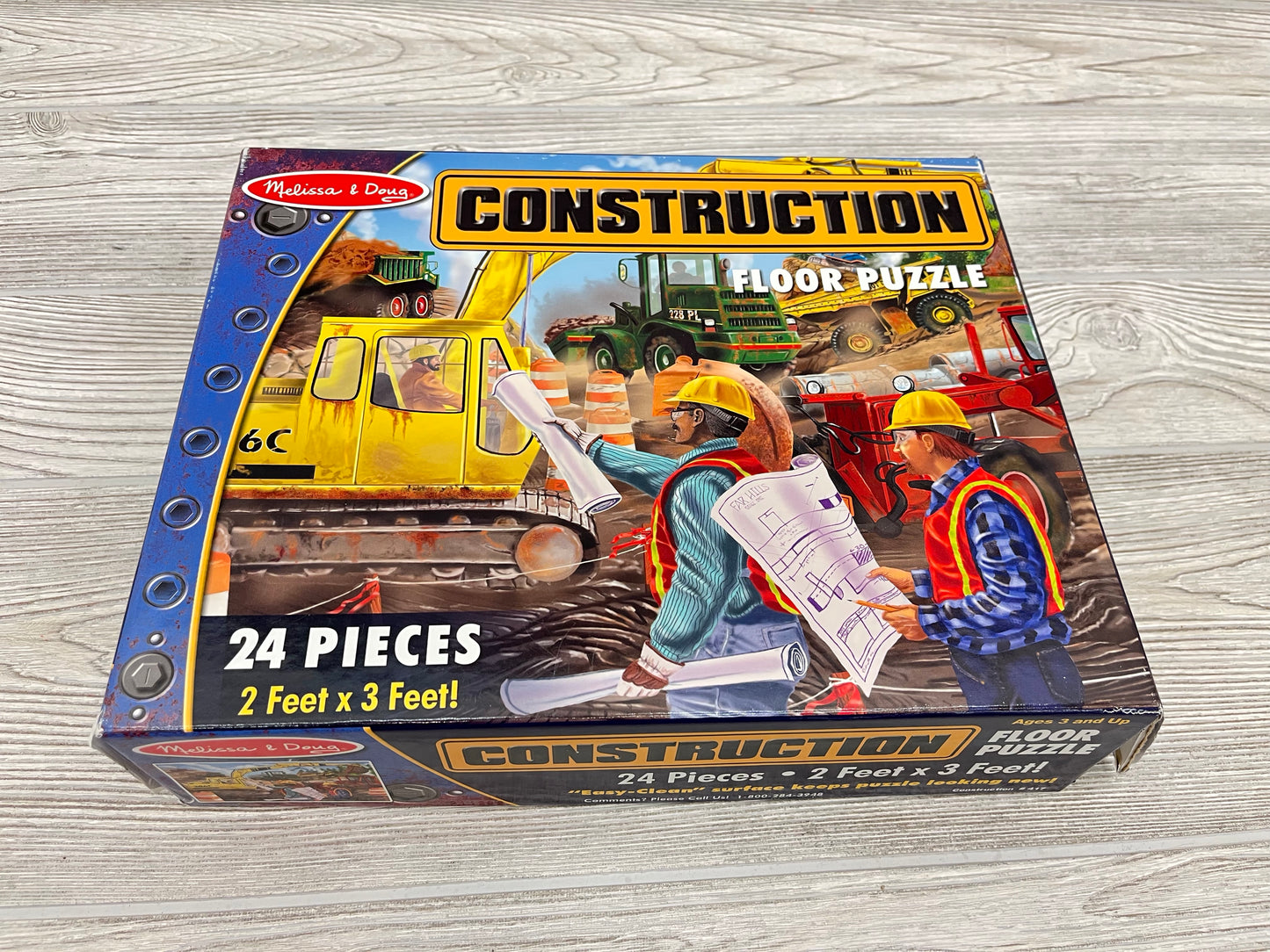 Melissa & Doug Construction Floor Puzzle