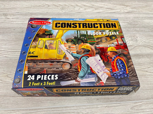 Melissa & Doug Construction Floor Puzzle