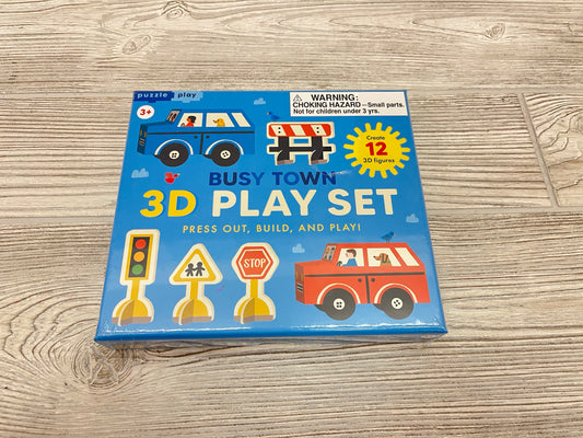 Busy Town 3D Play Set