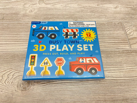 Busy Town 3D Play Set