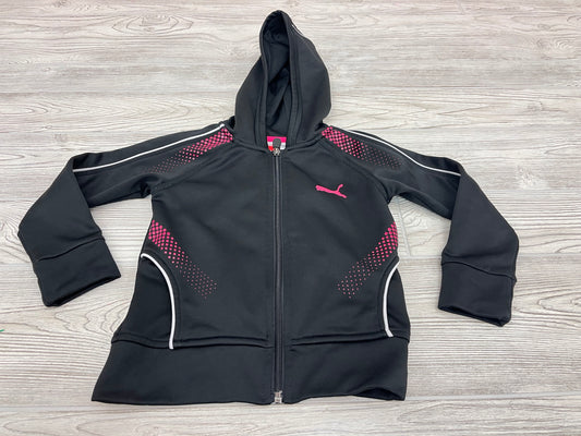 Puma Hooded Athletic Zip Up Jacket