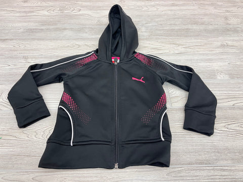 Puma Hooded Athletic Zip Up Jacket