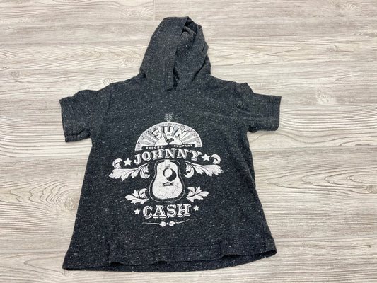 Sun Record Company Johnny Cash Hooded Short Sleeve Shirt