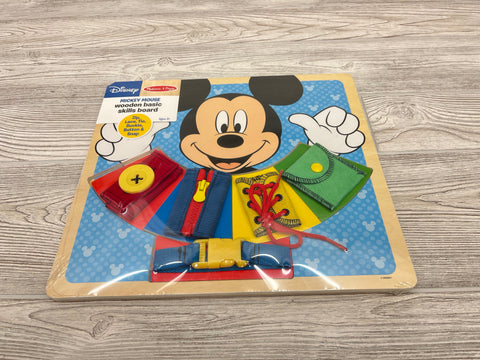 Disney Melissa & Doug Mickey Mouse Wooden Basic Skills Board