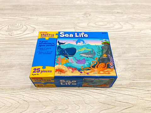 Lakeshore My First Jigsaw Puzzles Sea Life
