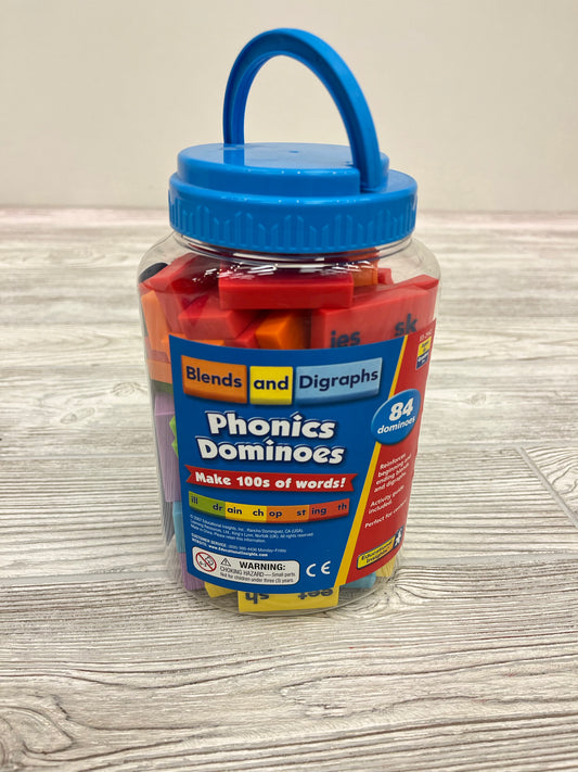 Educational Insights Phonics Dominoes Blends and Digraphs