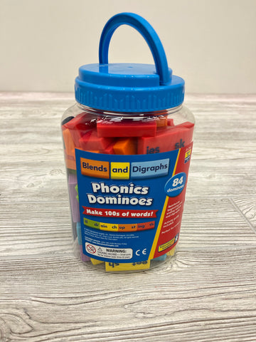Educational Insights Phonics Dominoes Blends and Digraphs