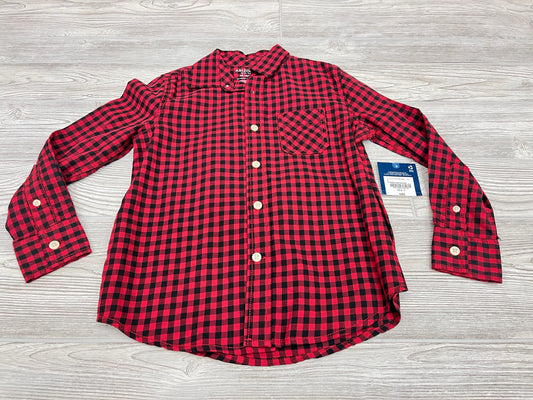 Arizona Jean Co Checkered Long Sleeve Button Down Shirt