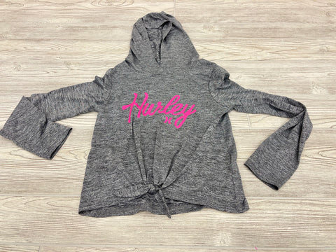 Hurley Hooded Athletic Long Sleeve Shirt