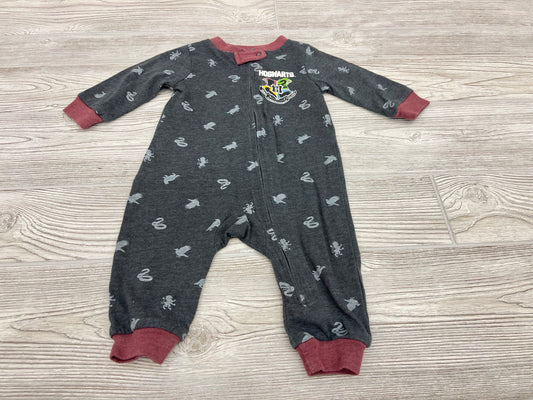 Harry Potter Hogwarts Zip Up Pajama
