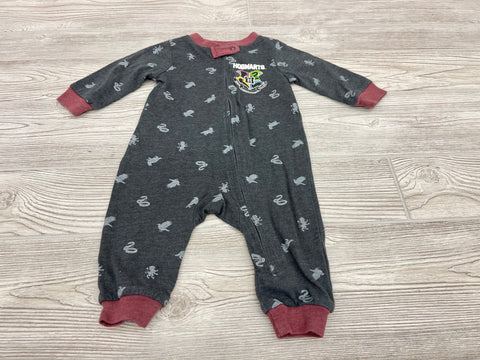 Harry Potter Hogwarts Zip Up Pajama