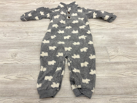 Carter’s Bear Print Fleece Outfit