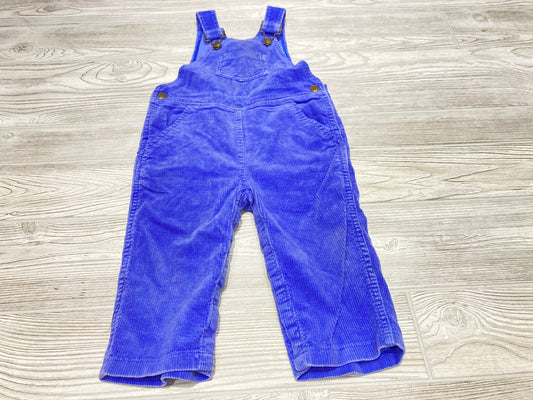 Hearts & Flowers Vintage Corduroy Overalls
