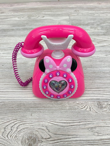 Disney Junior Minnie Mouse Ring Me Rotary Phone