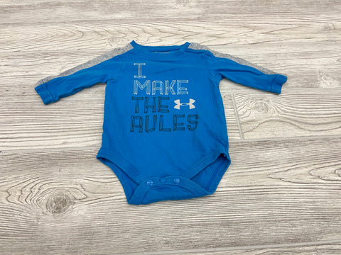 Under Armour “I Make The Rules” Long Sleeve Onesie