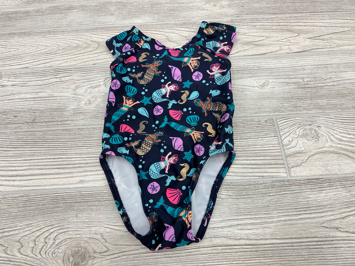 Cat & Jack Mermaid Print Swimsuit