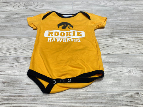 NCAA “Rookie Hawkeye” Short Sleeve Onesie