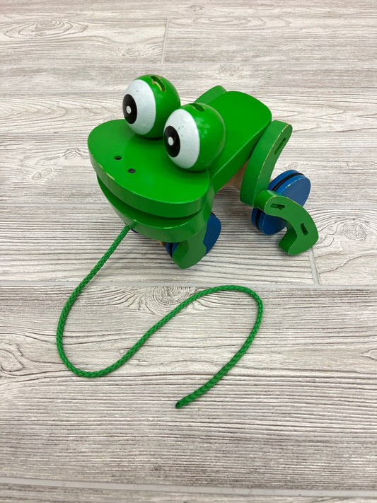 Melissa & Doug Frolicking Frog Pull Toy