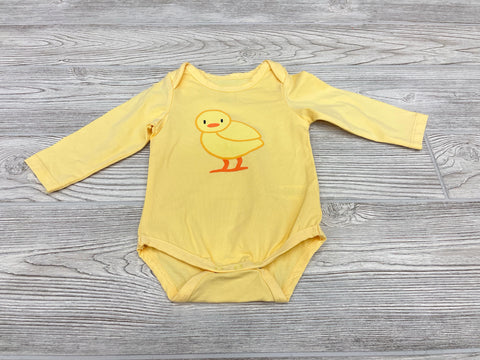 Monica + Andy Duckie Print Long Sleeve Onesie