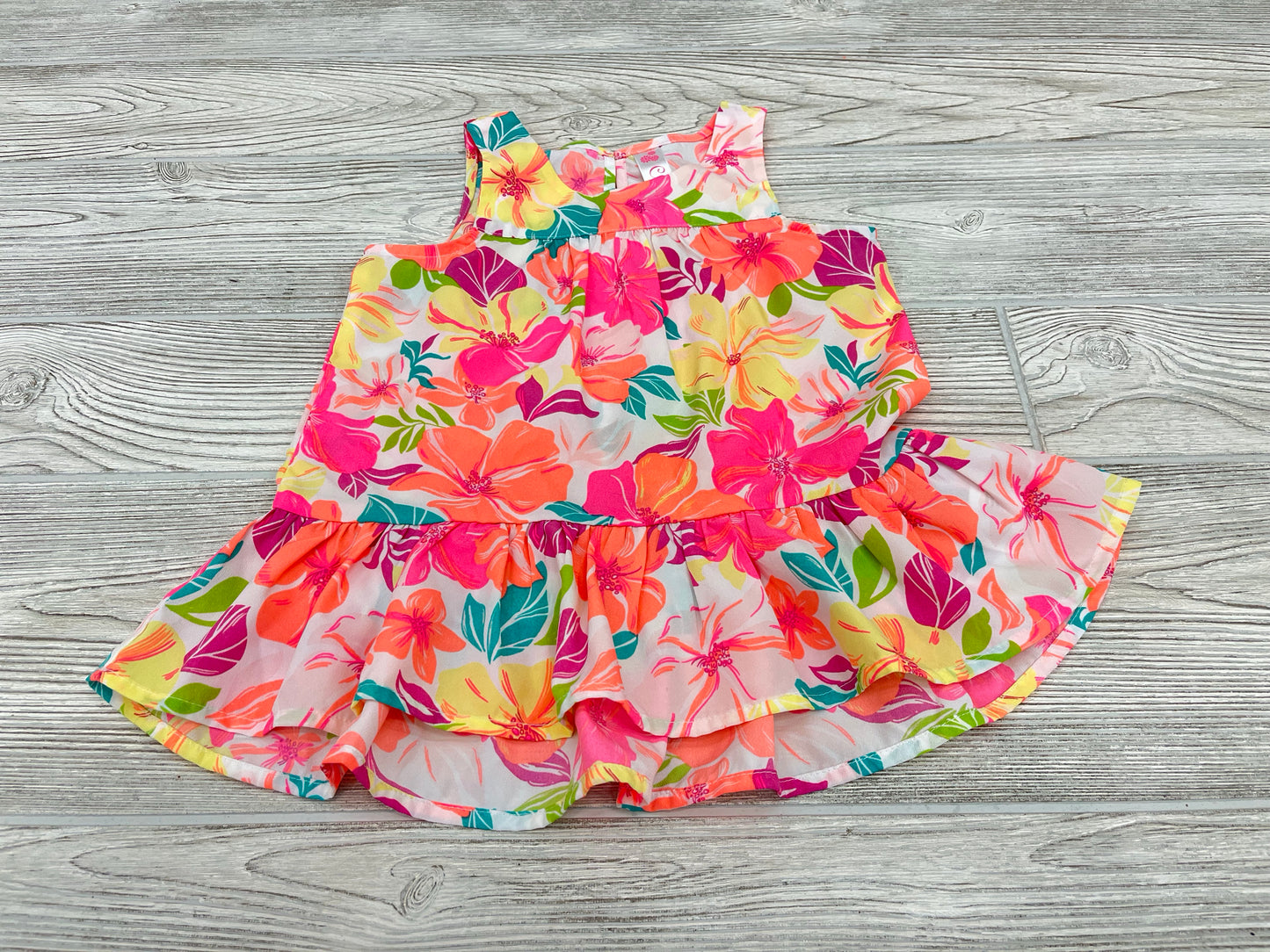 Cherokee Flower Print Tank Top