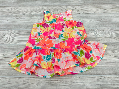 Cherokee Flower Print Tank Top