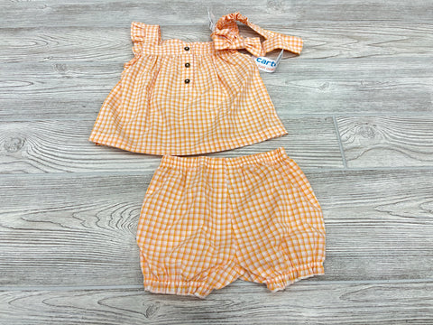 Carter’s 3 Piece Checkered Outfit