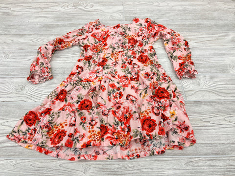 Old Navy Flower Print Long Sleeve Dress