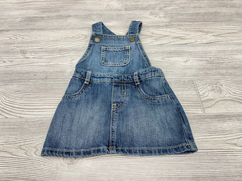 Old Navy Denim Overall Dress