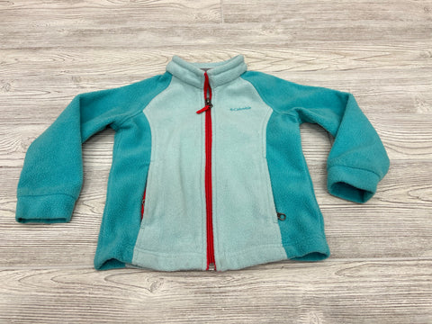 Columbia Girls Zip Up Fleece Jacket