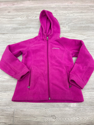 Columbia Girls Hooded Zip Up Fleece