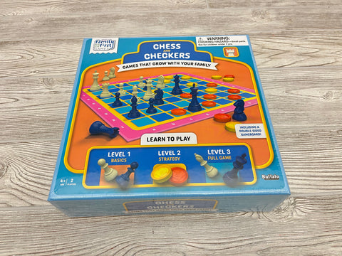 Family First Games Chess And Checkers