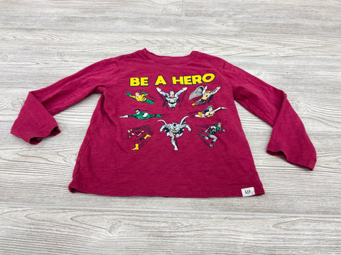 GAP DC “Be A Hero” Long Sleeve Shirt