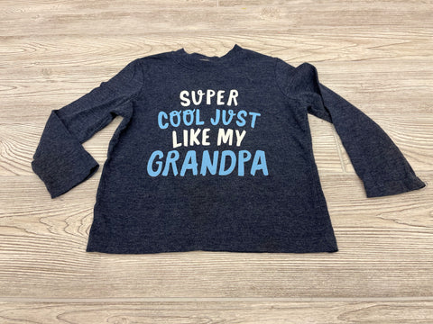 Okie Dokie “Super Cool Just Like My Grandpa” Long Sleeve Shirt