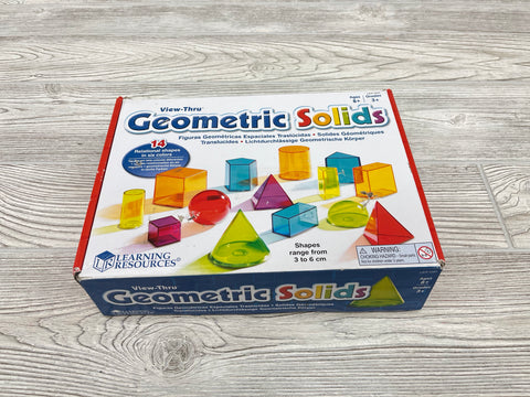 Learning Resources View-Thru Geomatic Solids