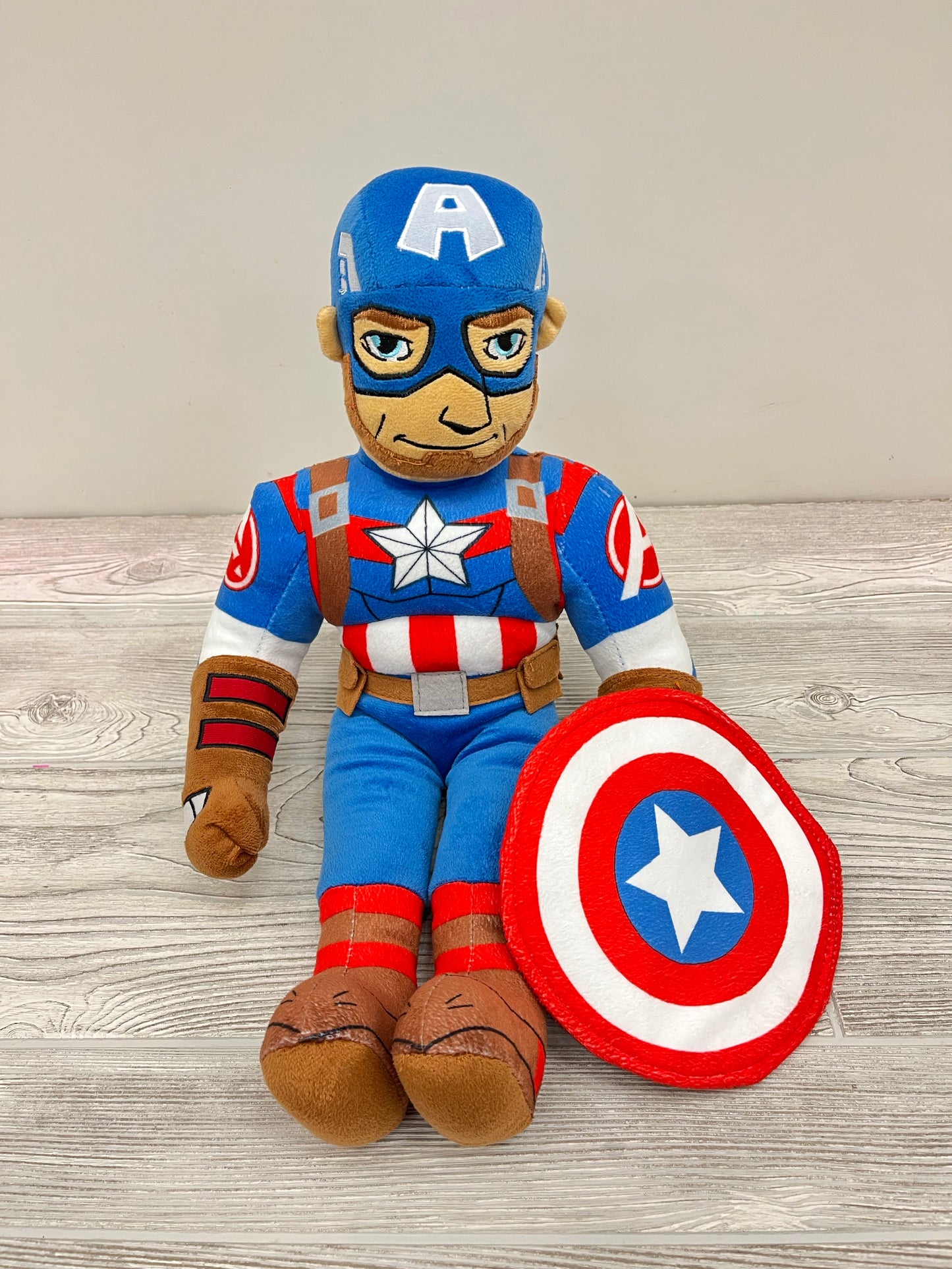 Marvel Super Hero Adventures Captain America Pillow Buddy