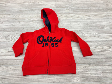 OshKosh Hooded Zip Up Sweatshirt
