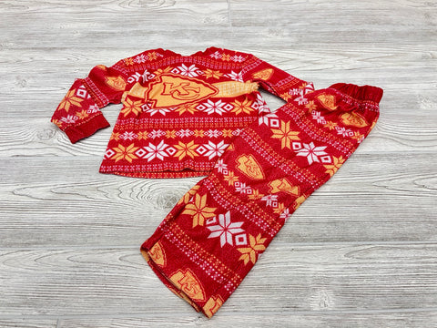 NFL Team Apparel Kansas City Chiefs Winter Pajama
