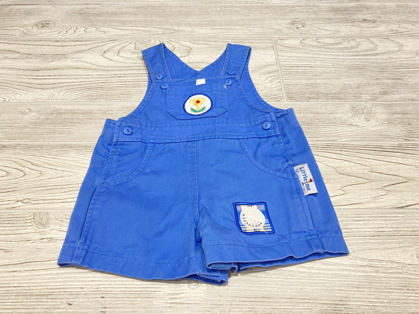 Little Me Vintage Golf Overalls