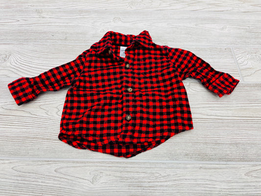 Carter’s Checkered Long Sleeve Button Down Shirt