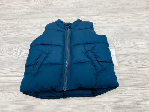 Old Navy Boys Zip Up Puffer Vest