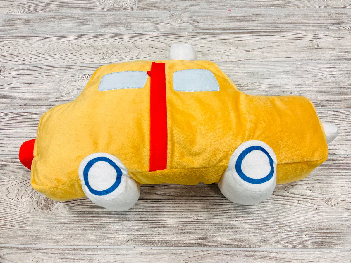 IKEA Yellow Taxi Pillow